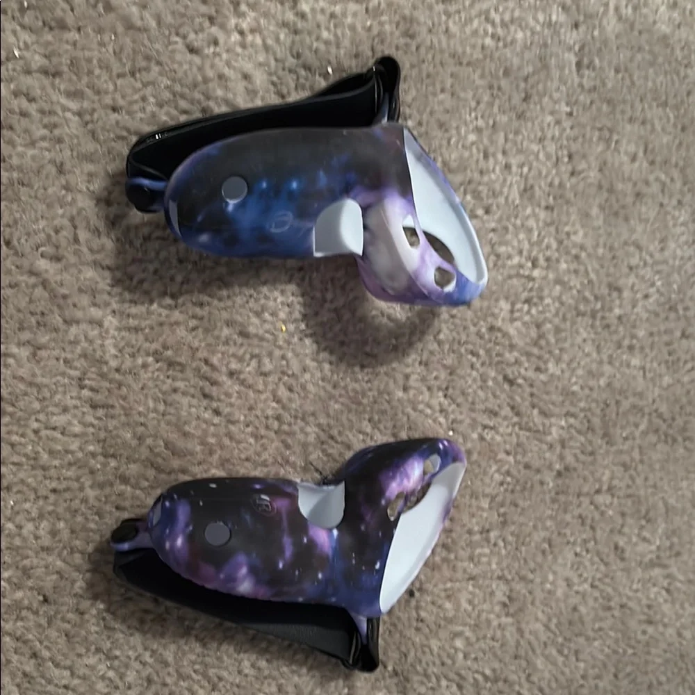 Galaxy-Themed VR Controller Covers-made for Meta Quest 3